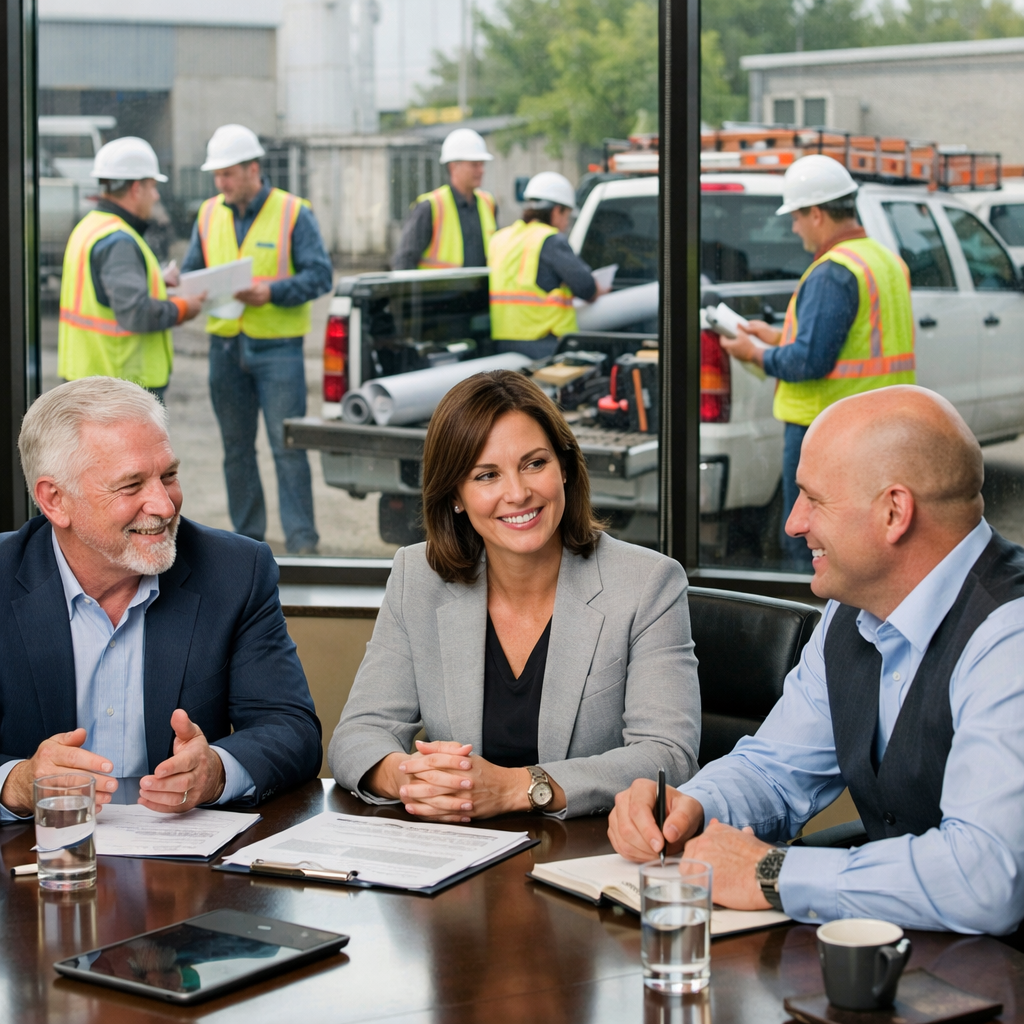 Industrial Executives Discuss Strategy And Growth-1