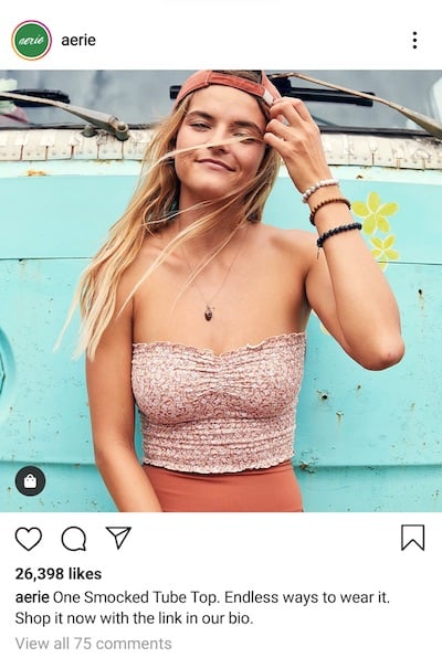 Aerie Instagram Ad Collection 1