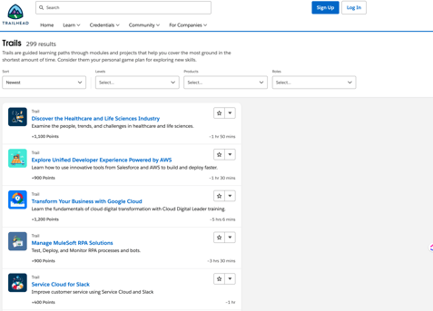 Salesforce Trailhead Example