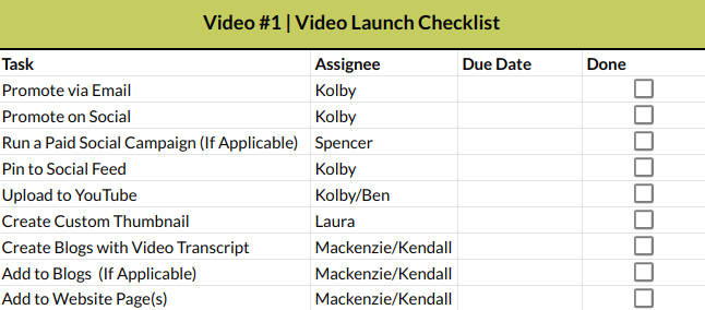 video-launch-checklist