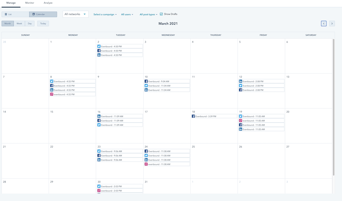 How to Schedule Social Media Posts with HubSpot