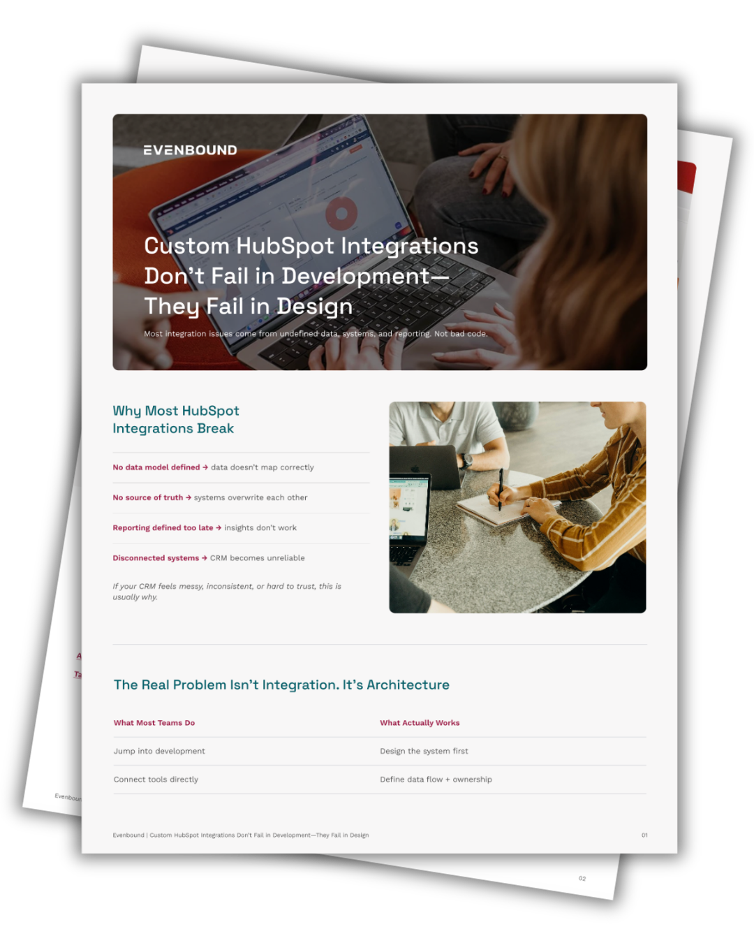 Hubspot Integrations Module Custom HubSpot Integrations White Paper | Evenbound