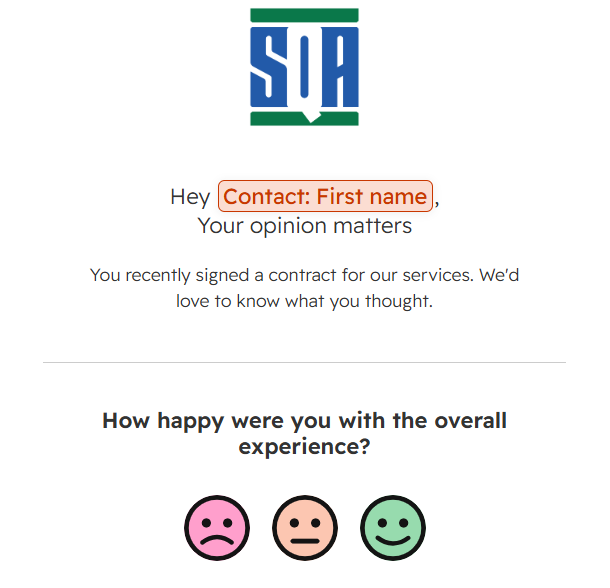 SQA.CSAT Survey