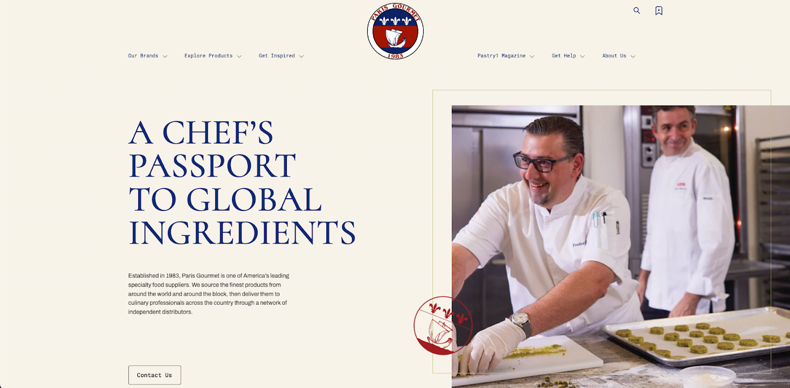 Paris Gourmet Website