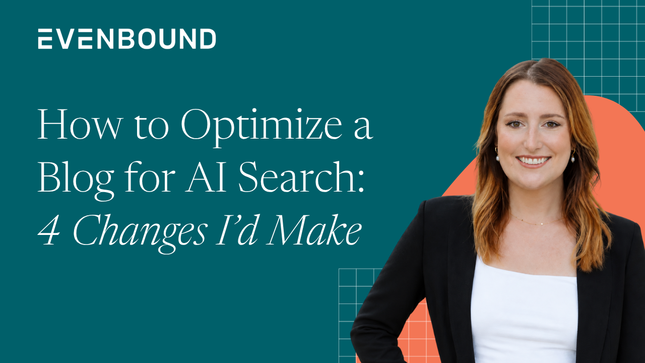 How to Optimize a Blog for AI Search 4 Changes I’d Make