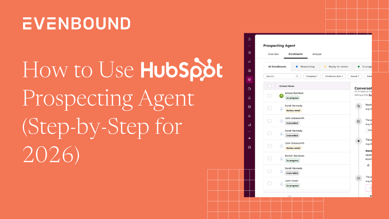 How to Use HubSpot Prospecting Agent (Step-by-Step for 2026)