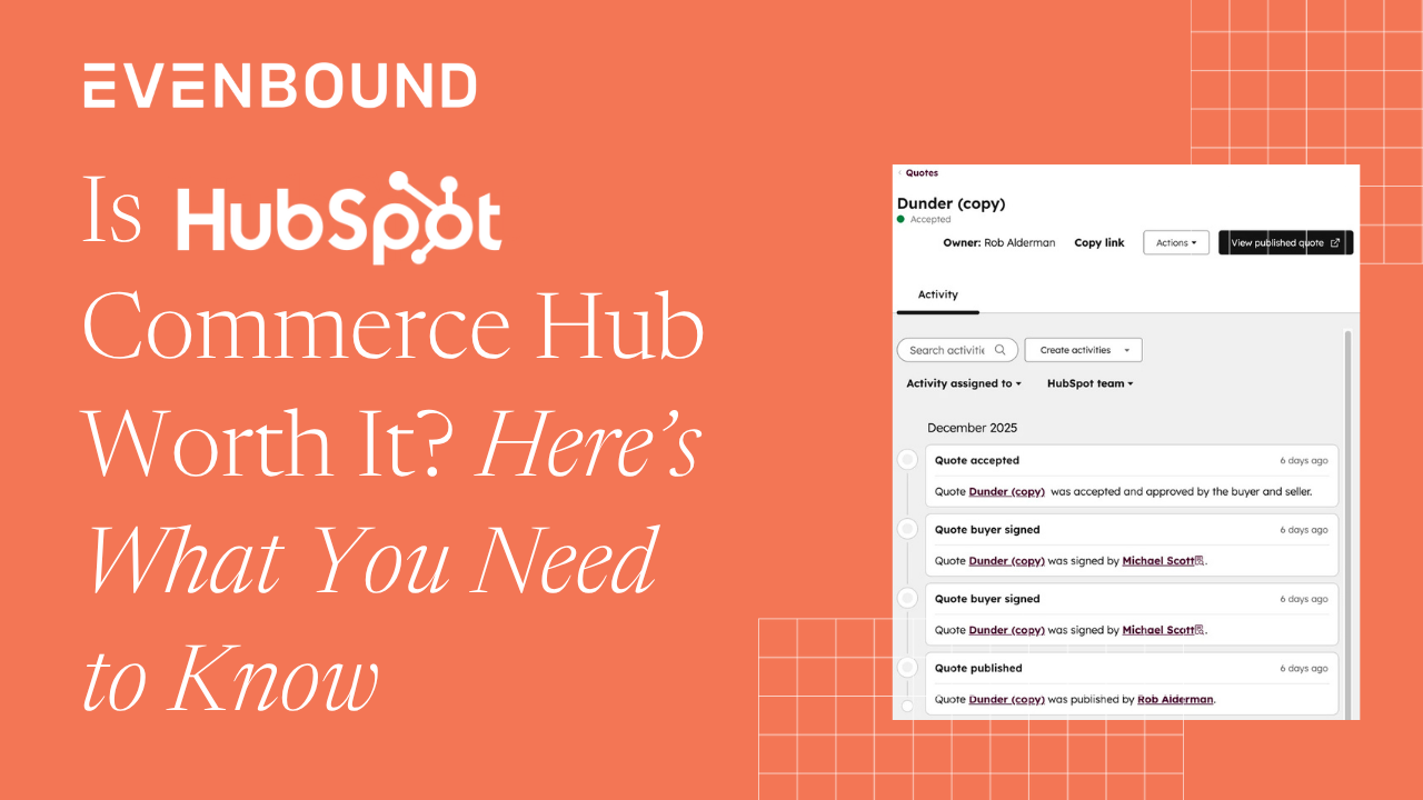 Is HubSpot Commerce Hub Worth it